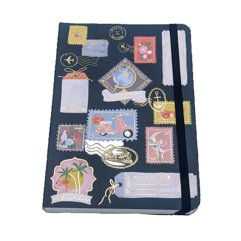 Soft Cover Journal- Stamps