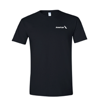 AA 100% Cotton T-Shirt- Black