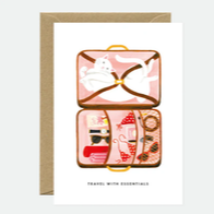 Greeting Card - Travel with Essentials