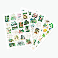 Wanderlust Stickers - Stickers Set of 3 sheets