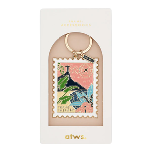 Travel Therapy Rio Keychain