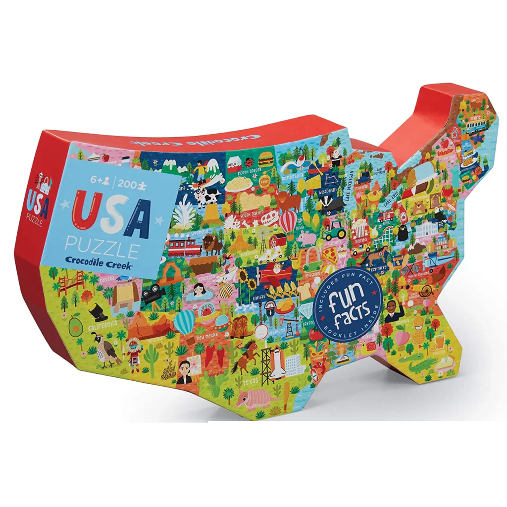 USA Shaped Puzzle