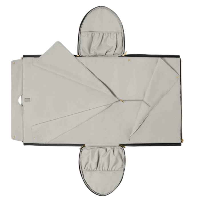Fold Out Garment Weekend Bag - Black