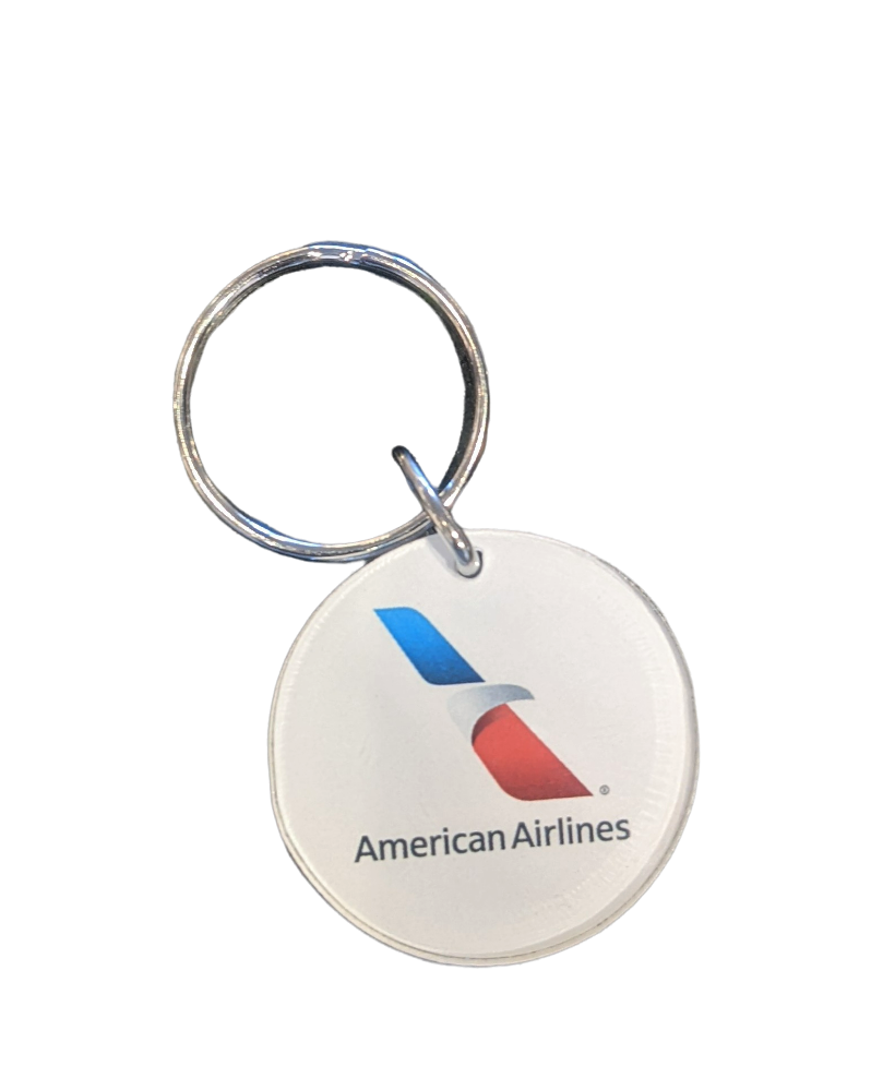 Acrylic Keychain White