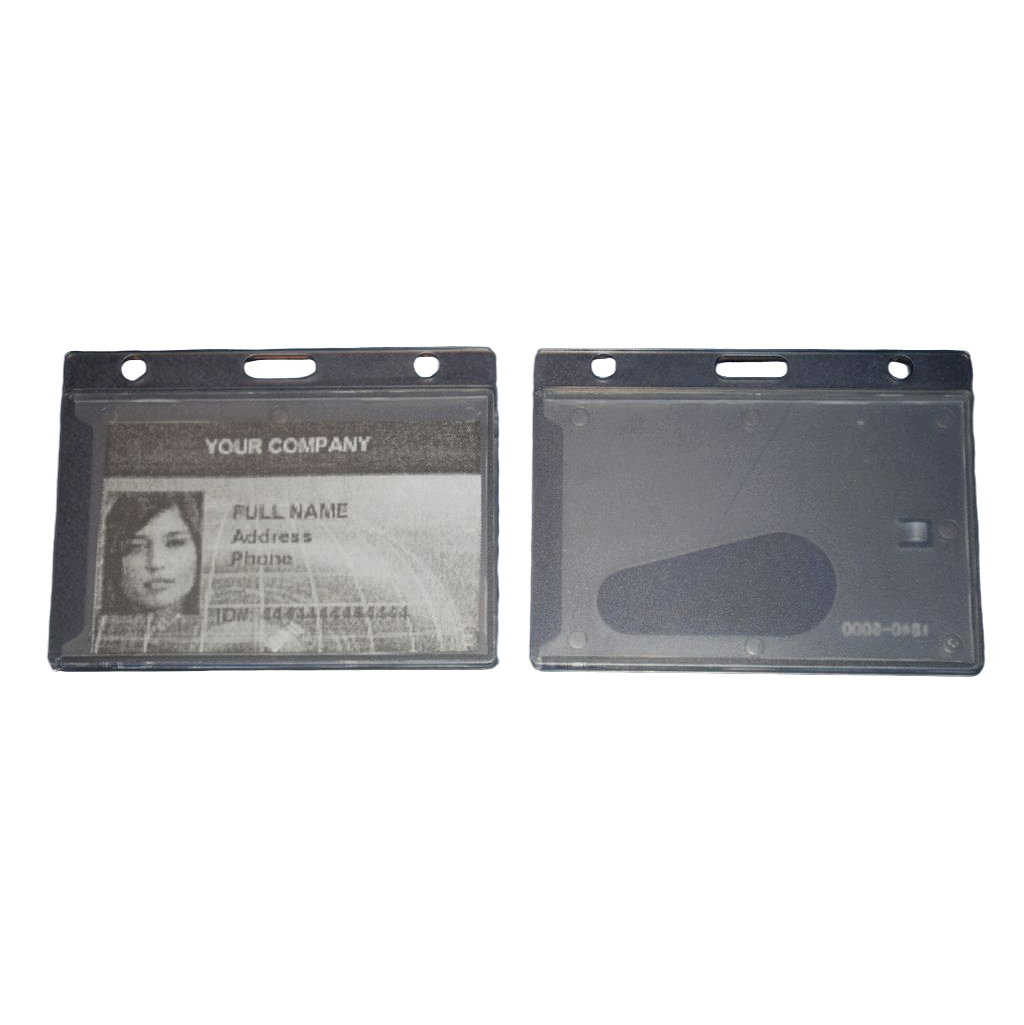 Clear ID Holder - Horizontal