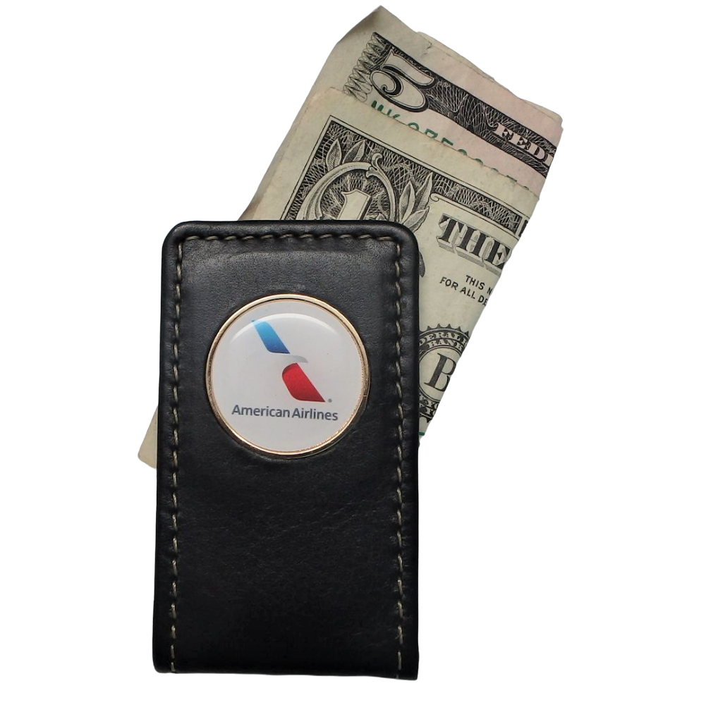 Leather Money Clip CR Smith Museum Store