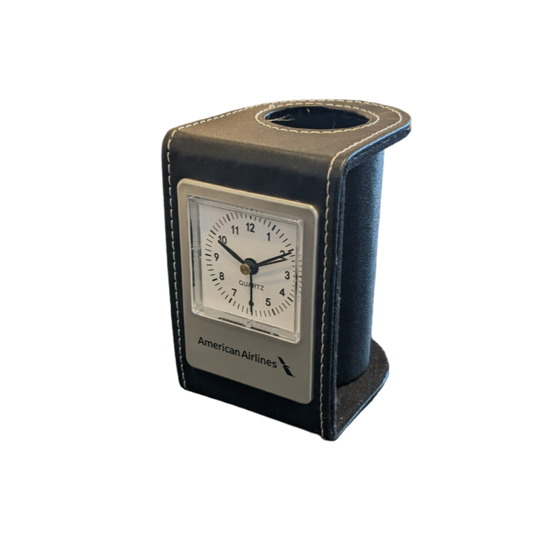 Desk Clock & Pen Cup