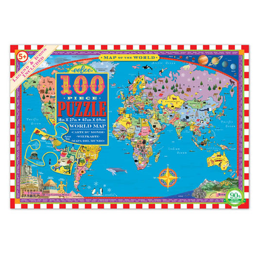 World Puzzle 100 pcs