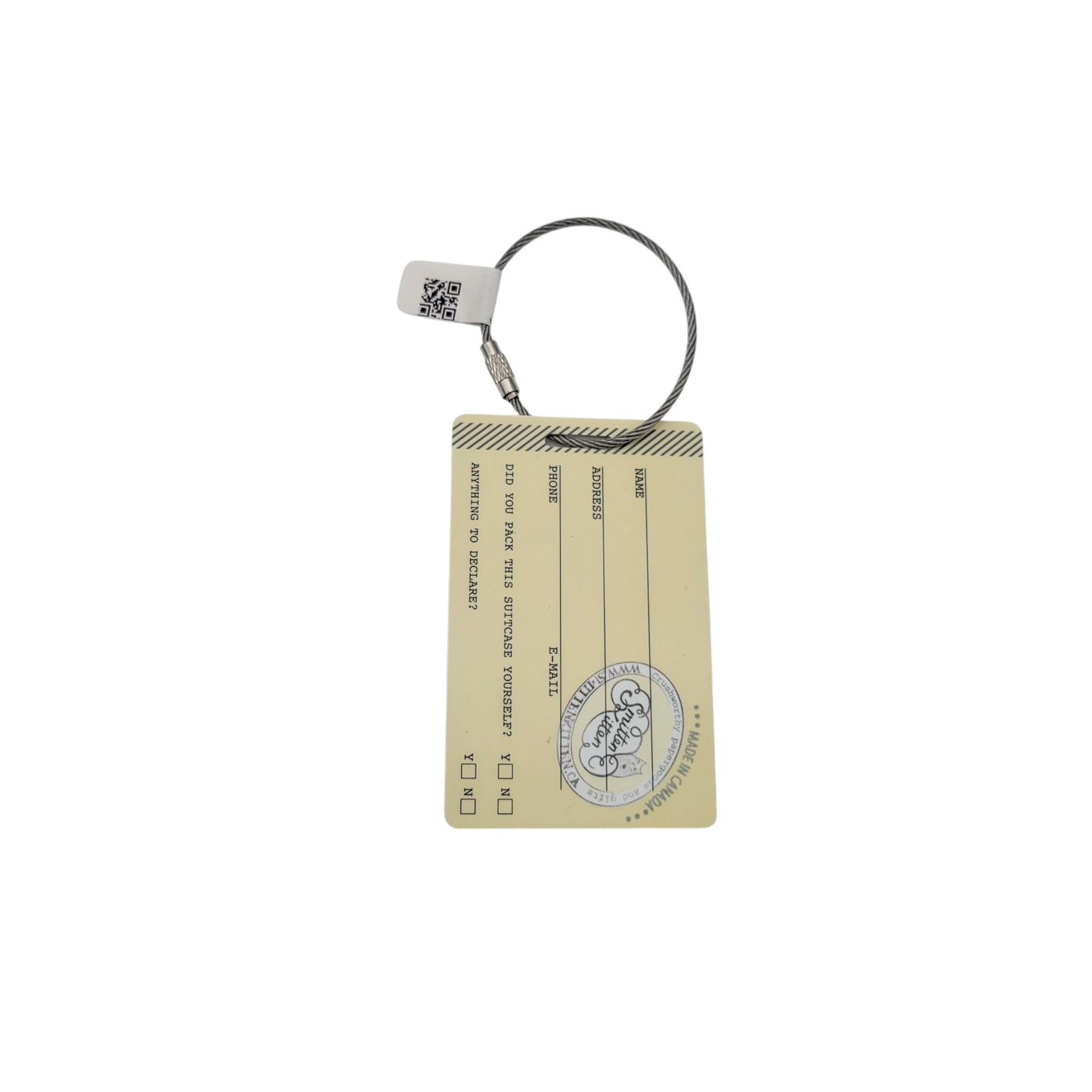 Vintage Bag Tag- LGA