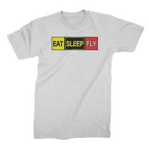 Eat Sleep Fly T-Shirt 2XL