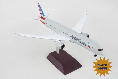 GJ200 American Airlines B787-9 N835AN Flaps Down