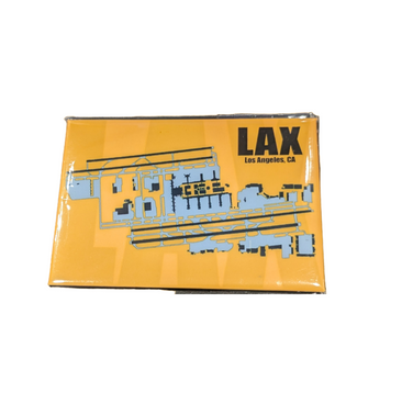 LAX Diagram Map Magnet