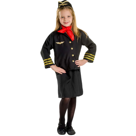 Flight Attendant Costume Set-L