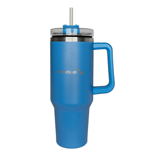 40oz Insulated Tumbler-Blue