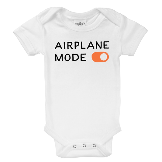 Airplane Mode Baby Bodysuit