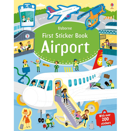 Airport First Sticker Book