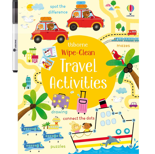 Wipe Clean Travel Activities