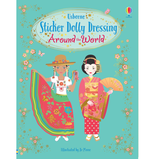 Sticker Dolly Dressing-Around the World