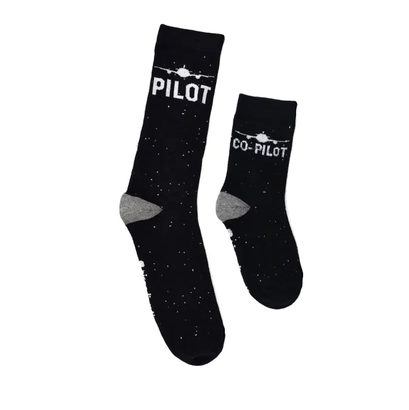 Pilot Co-Pilot Socks Set