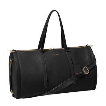 Fold Out Garment Weekend Bag - Black