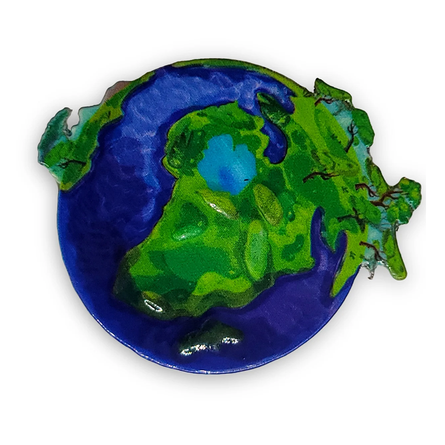 Earth Enamel Pin