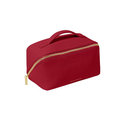 Medium Makeup and toiletry bag - Garnet Red