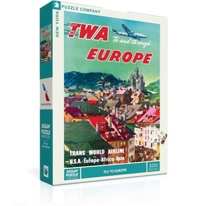 Fly To Europe Puzzle