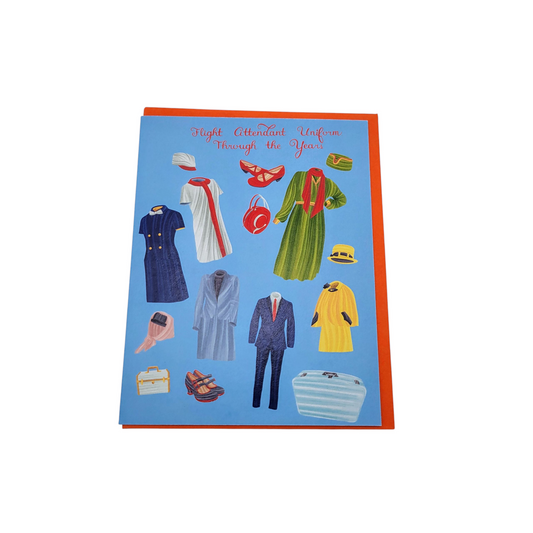Flight Attendant Uniform Card