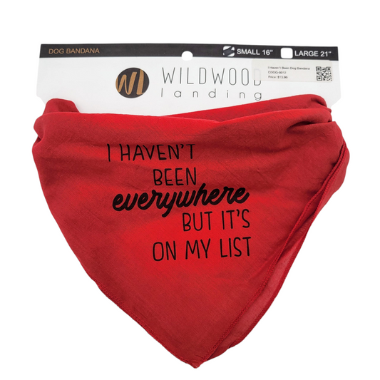 I Haven't Been Dog Bandana