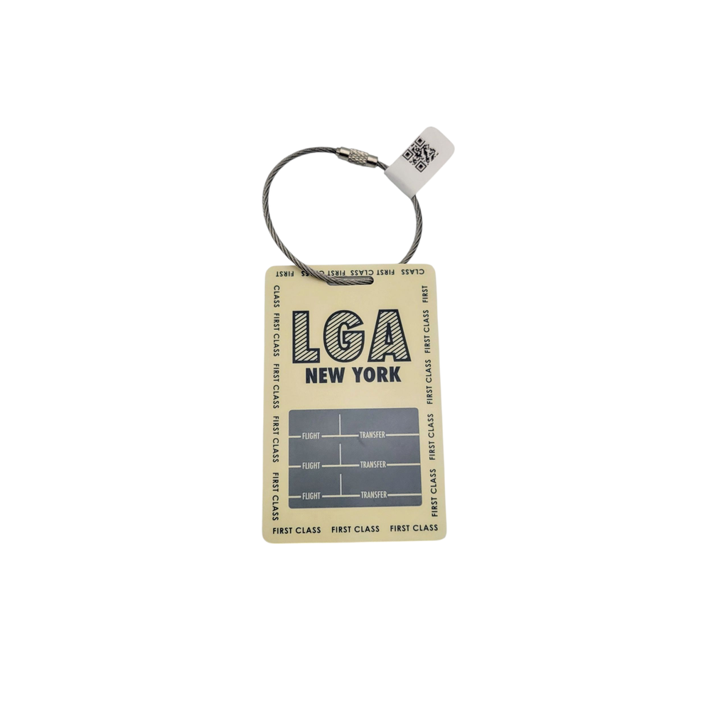 Vintage Bag Tag- LGA