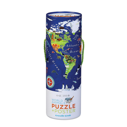 Puzzle+Poster Animals
