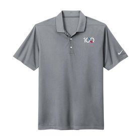 Mens Nike Dri Fit Polo- Cool Grey