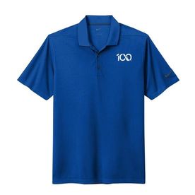 Mens Nike Polo- Gym Blue