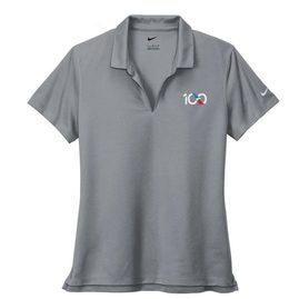 Ladies Nike Dri Fit Polo- Cool Grey