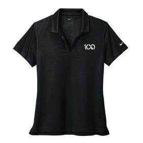 Ladies Nike Dri Fit Polo- Black