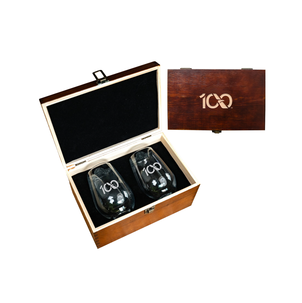 Centennial Stemless Wine Glasses Set