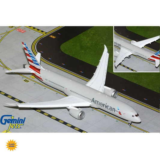 American Airlines B787-9 N836AA (flaps down)