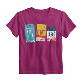 ADVENTURE - Kids T-Shirt - Berry