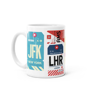 Flight Tags - Mug