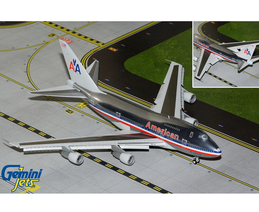 American Airlines B747SP N601AA (Flaps Down)