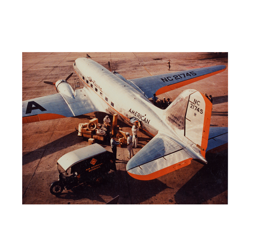 AA DC-3 Poster