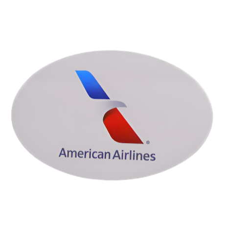AA Small Oval Decal