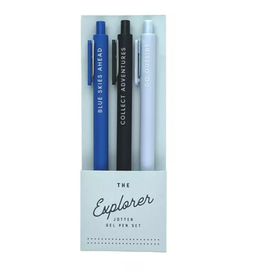 Explorer Gel Pen Set