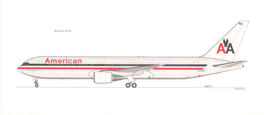Print of 767-300