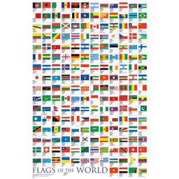 Flags of World Poster