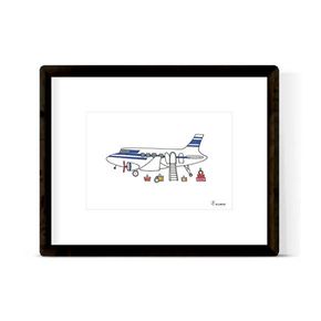 Art Print "Now Boarding"