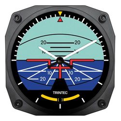 Artificial Horizon Wall Clock