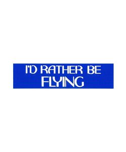 Sticker/Rather Be Flying