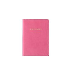 Neon Pink Passport Case