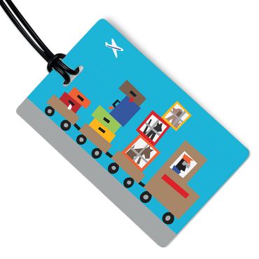 Colorful Tags Baggage